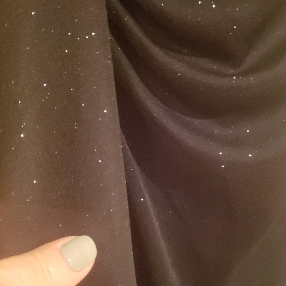 Old Hollywood Black Formal Dress - Picture 7 of 8